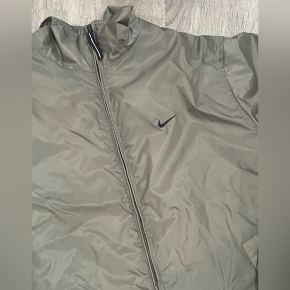 Nike Golf Size Medium Lined Windbreaker Coat Jacket Classic Clean Look - Picture 4 of 11